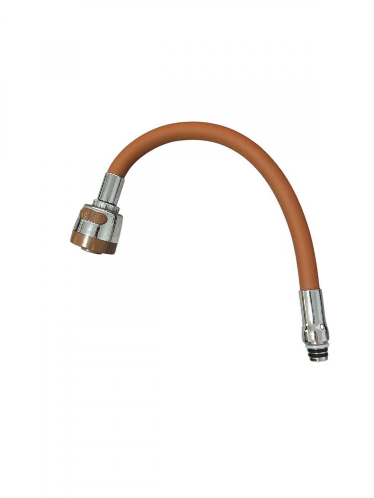 Pipa flexibila bucatarie, perlator cu doua functii, lungime 48cm, maro AVI-3342C [2]