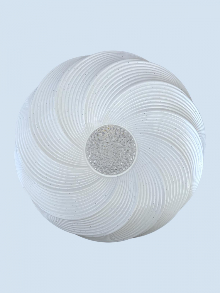 Plafoniera LED 2 x 36W, model circular spirala in relief, Ø 39cm, AVI-4428 [2]