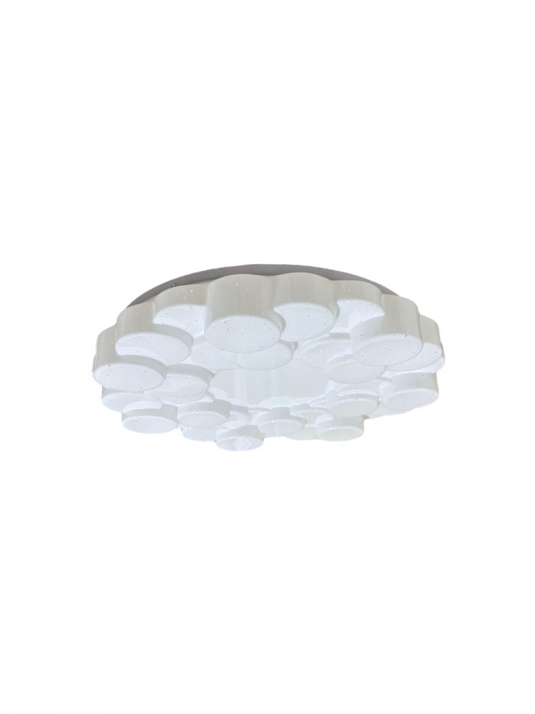 Plafoniera LED 2 x 36W, model cu cercuri in relief, Ø 39cm, AVI-4430 [4]