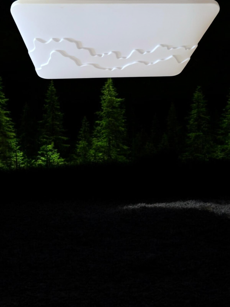 Plafoniera LED, model mountain, 95 x 65cm, lumina rece, calda si neutra, AVI-4707 [1]