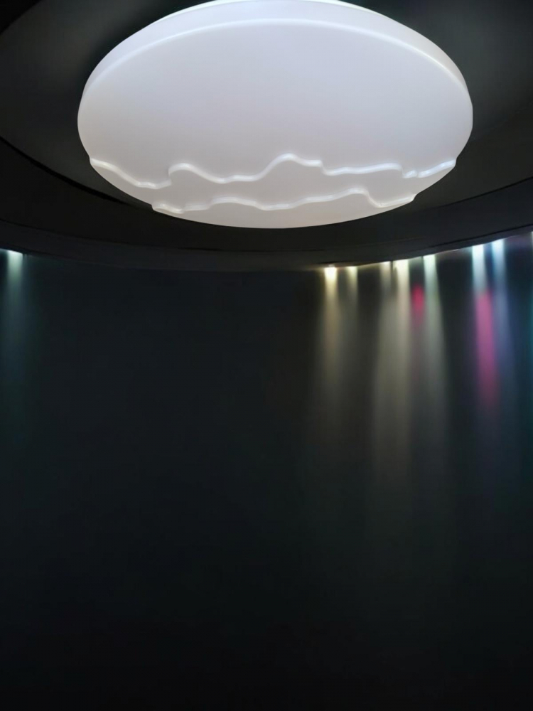 Plafoniera LED rotunda, model mountain, Ø48cm, lumina rece, calda si neutra, AVI-4705 [2]
