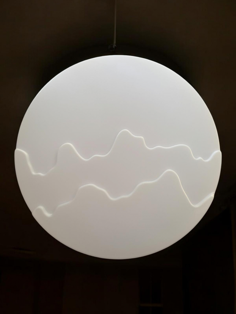 Plafoniera LED rotunda, model mountain, Ø48cm, lumina rece, calda si neutra, AVI-4705 [3]
