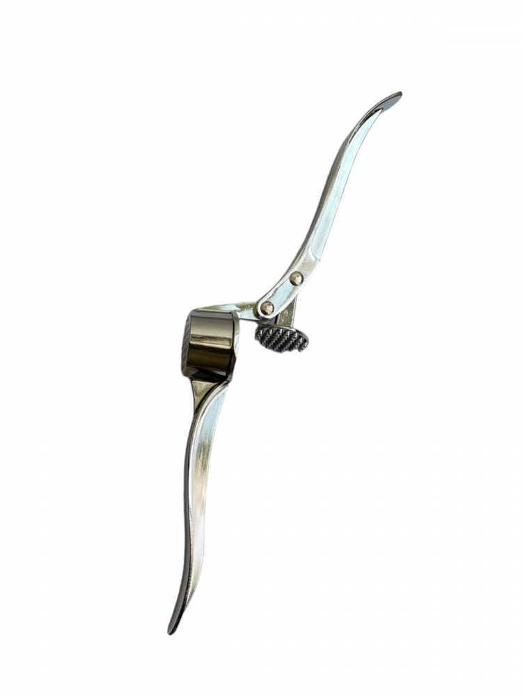 Presa manuala de usturoi, inox, 15cm AVI-3181 [5]