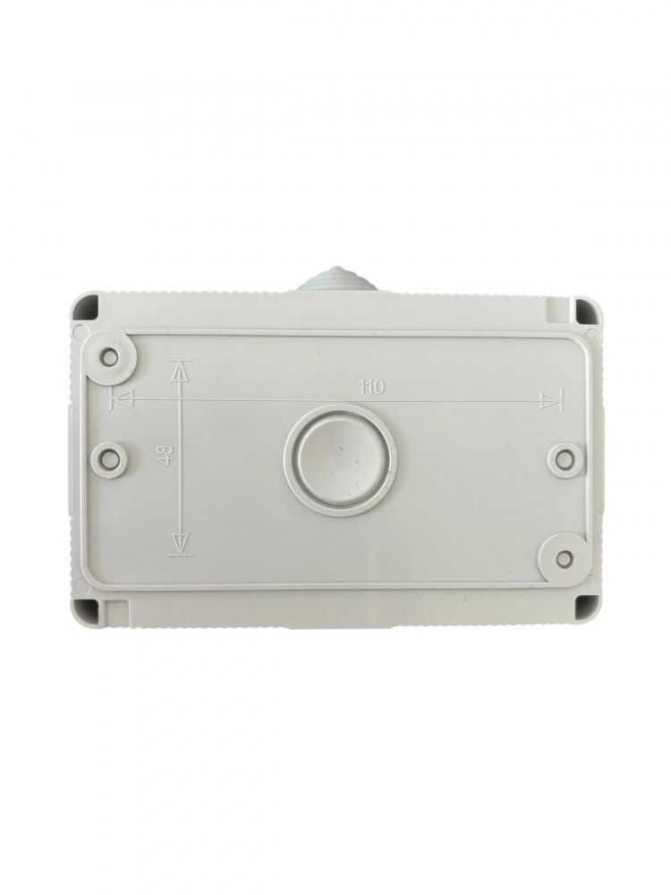 Priza dubla AVI® cu protectie IP 55 anti-umezeala, aparenta, 130 x 80 x 60 mm16A AVI-2735 [3]