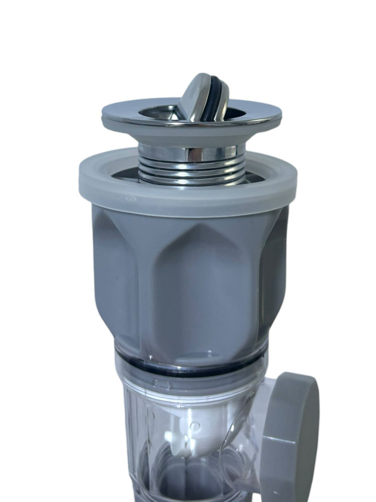 Racord flexibil scurgere, AVI®, extensibil 30-100 cm, ventil basculant flip-flop, ieșire prea-plin, clapetă sens anti-miros, demontabil, premium, AVI-4902 [2]