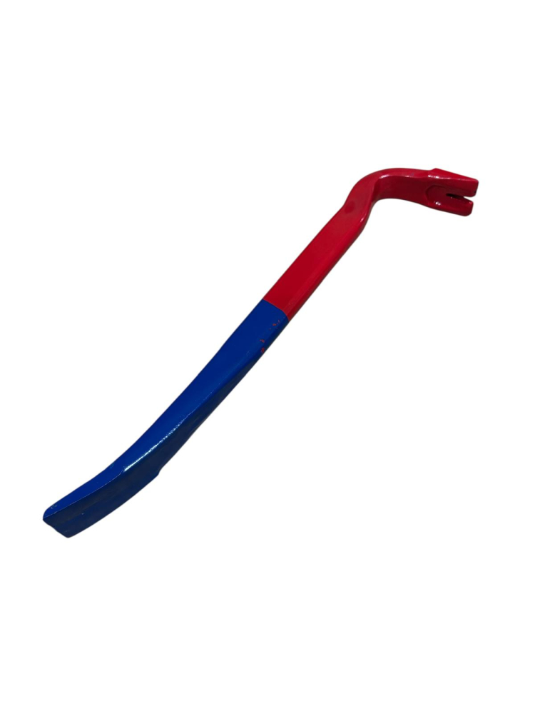 Rangă AVI® de demolare tip gooseneck, 40 cm, 1.30 kg, cap drept teșit 3.5 cm, fantă scos cuie, grip plat rotunjit 29×15 mm, AVI-5133 [1]
