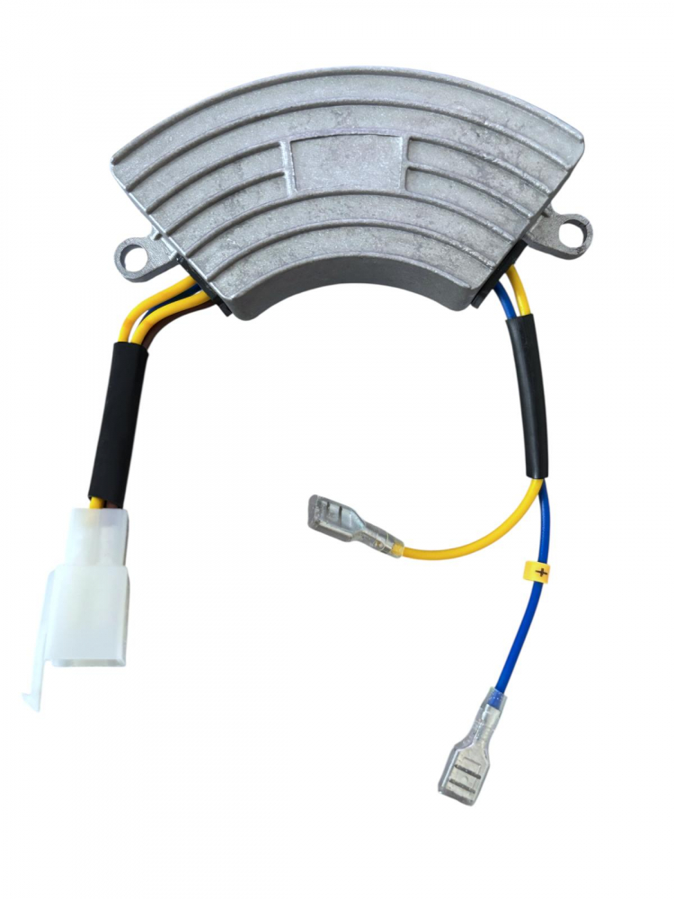 Regulator tensiune AVR curbat, aluminiu – compatibil motor 168F, 170F, GX160, GX200, pentru generator, motocultor, echipamente 4T, AVI-4957 [1]