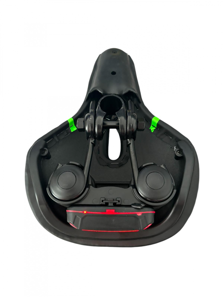 Sa bicicleta cu stop LED rosu-albastru cu acumulator, insertii gel, 27 x 20cm, cu gaura, AVI-4328 [3]