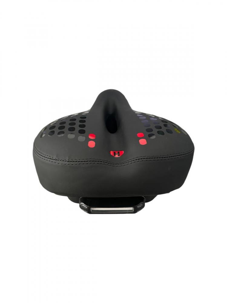 Sa bicicleta cu stop LED rosu-albastru cu acumulator, insertii gel, 27 x 20cm, cu gaura, AVI-4329 [7]