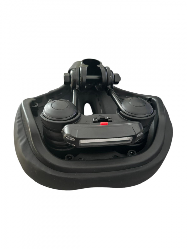Sa bicicleta cu stop LED rosu-albastru cu acumulator, insertii gel, 27 x 20cm, cu gaura, AVI-4329 [5]