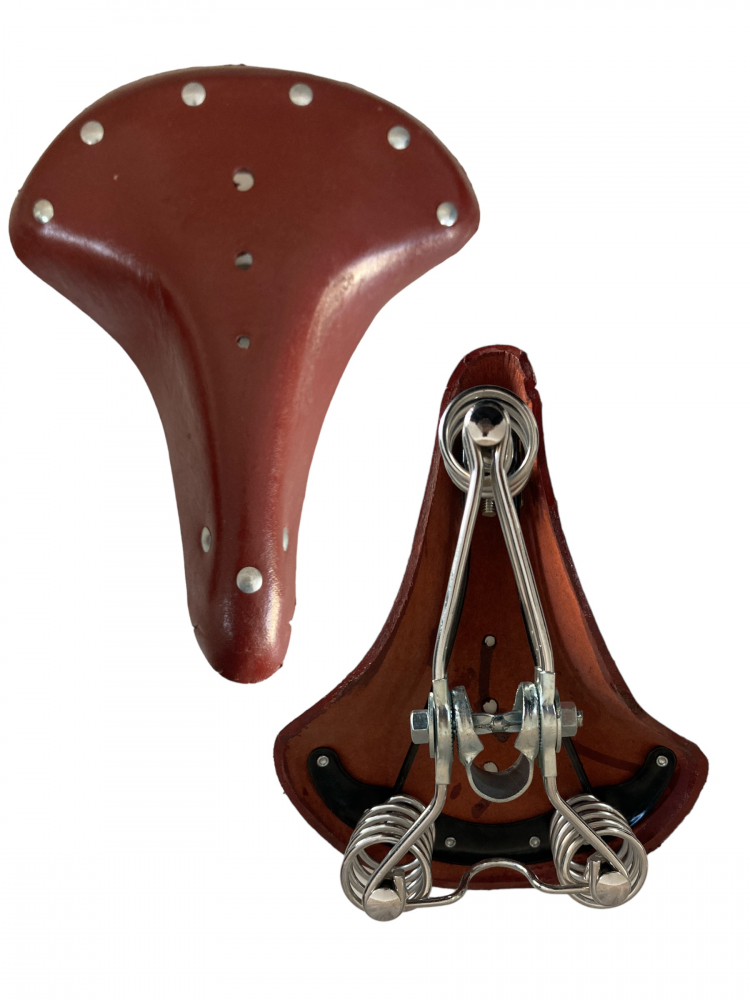 Sa bicicleta din piele, model vintage, postas, AVI-164 [1]