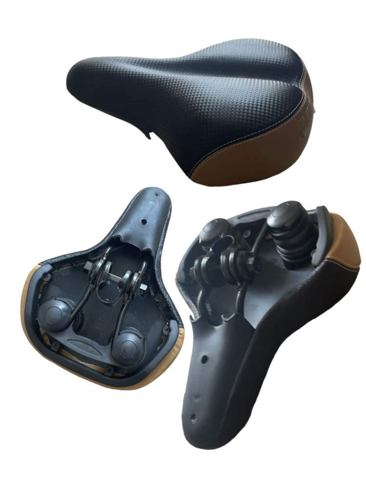 Sa bicicleta negru - crem, model AVI-1481 [2]