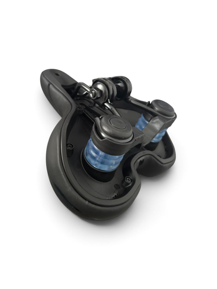 Șa pentru bicicletă, AVI®, 24 x 21 cm, cu gaură și canal de ventilare, confortabilă, AVI-5451 [2]