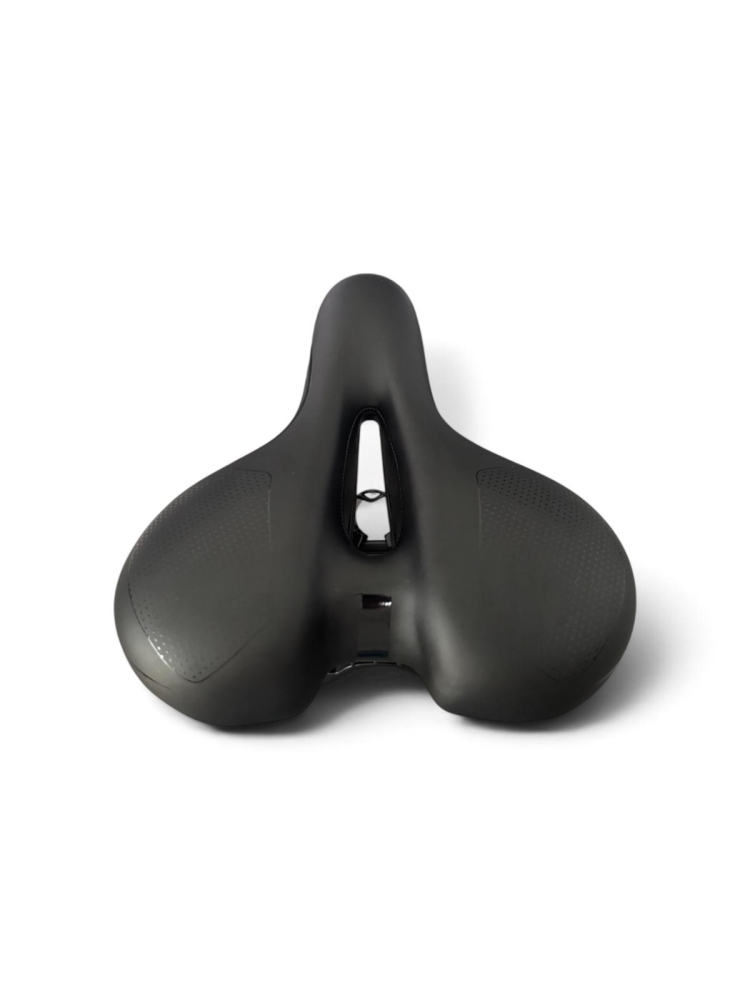 Șa pentru bicicletă, AVI®, 24 x 21 cm, cu gaură și canal de ventilare, confortabilă, AVI-5451 [4]
