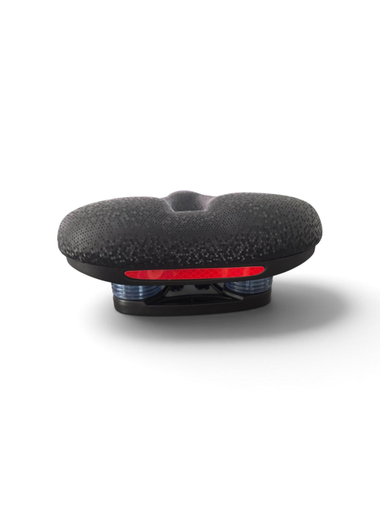 Șa pentru bicicletă, AVI®, 26 x 22 cm, cu gaură și canal de ventilare, confortabilă, AVI-5447 [3]