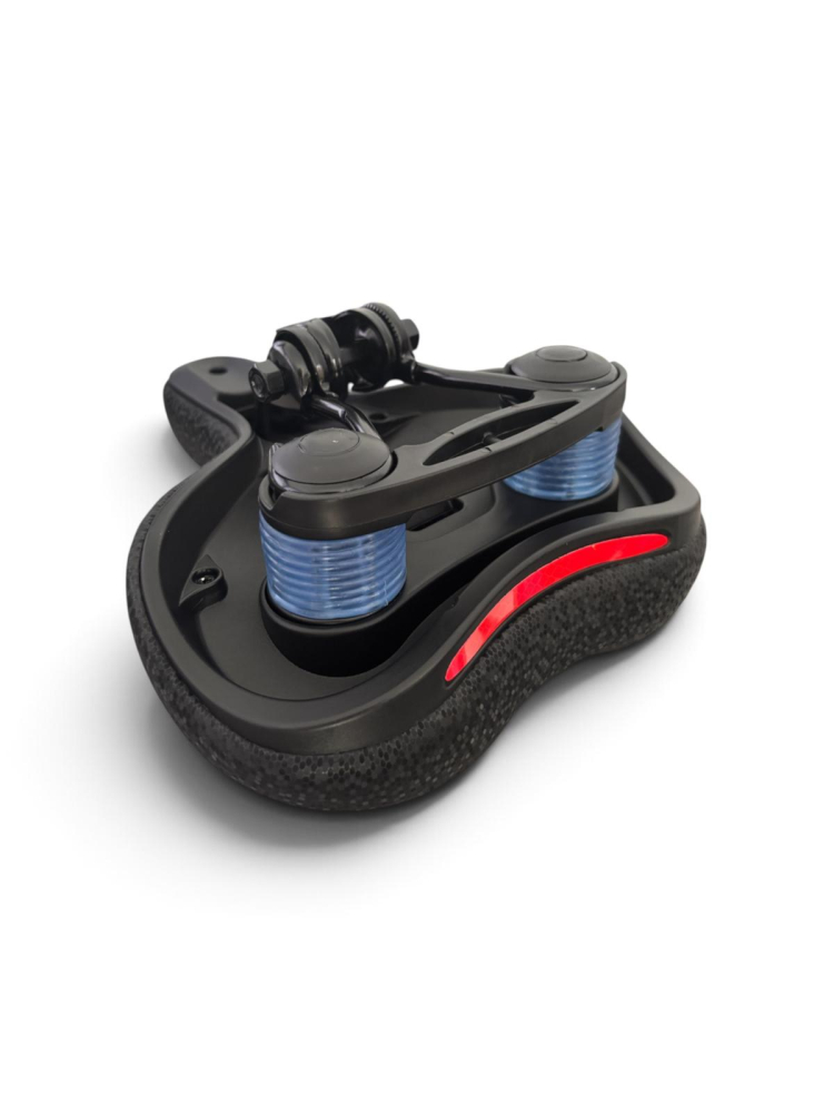 Șa pentru bicicletă, AVI®, 26 x 22 cm, cu gaură și canal de ventilare, confortabilă, AVI-5447 [2]