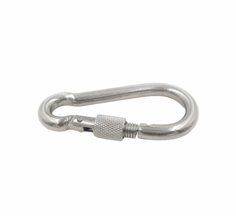 Set 10 Carabine, carabiniere din otel 5mm, Time saver, siguranta cu filet TS-153010 [2]