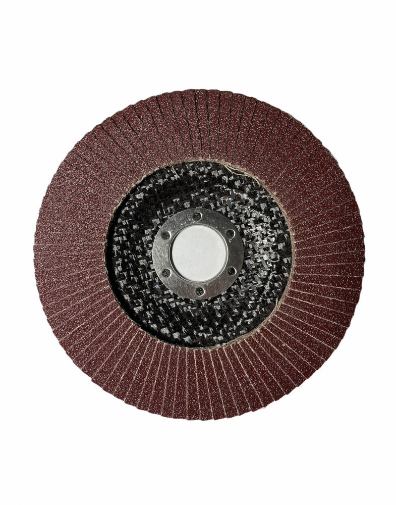 Set 10 Discuri lamelare maro 125x22mm P60, pentru slefuit lemn metal pentru polizor unghiular, TS-52510 [1]