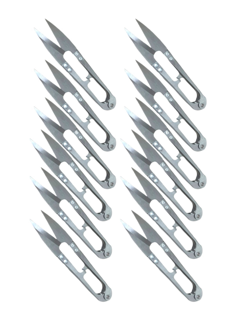 Set 12 forfecute de croitorie - ciupitori de ate, inox, 10cm, AVI-4005 [1]