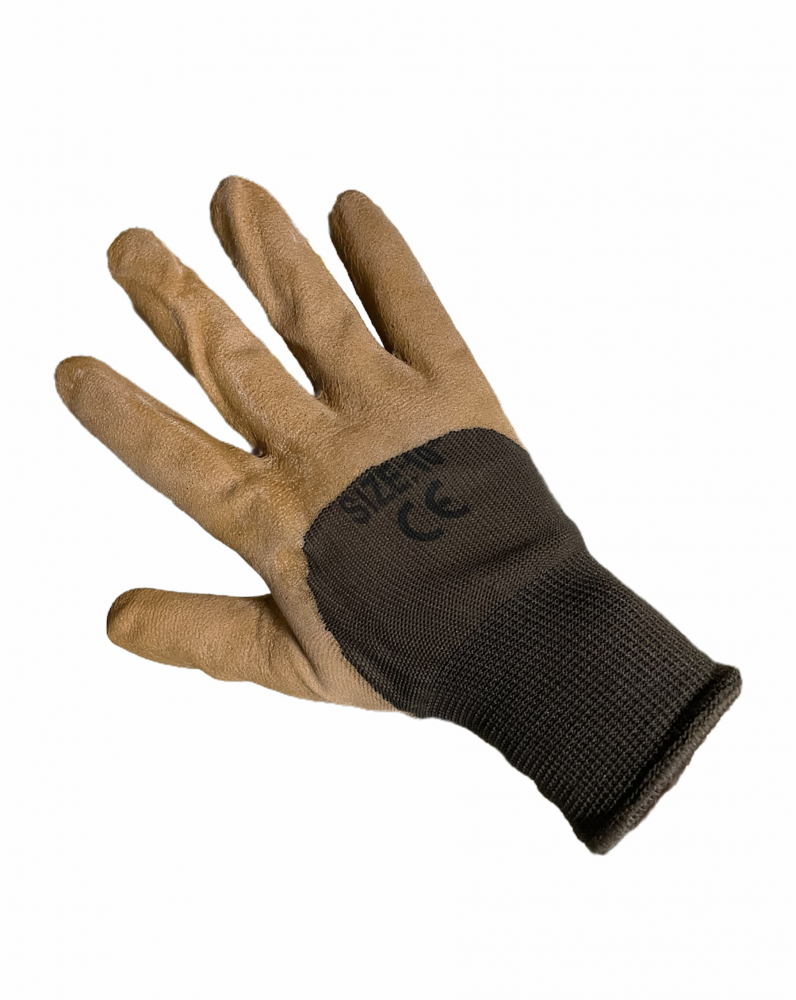 Set 12 perechi Manusi de lucru de protectie spuma, marimea L, 3M, Maro [2]