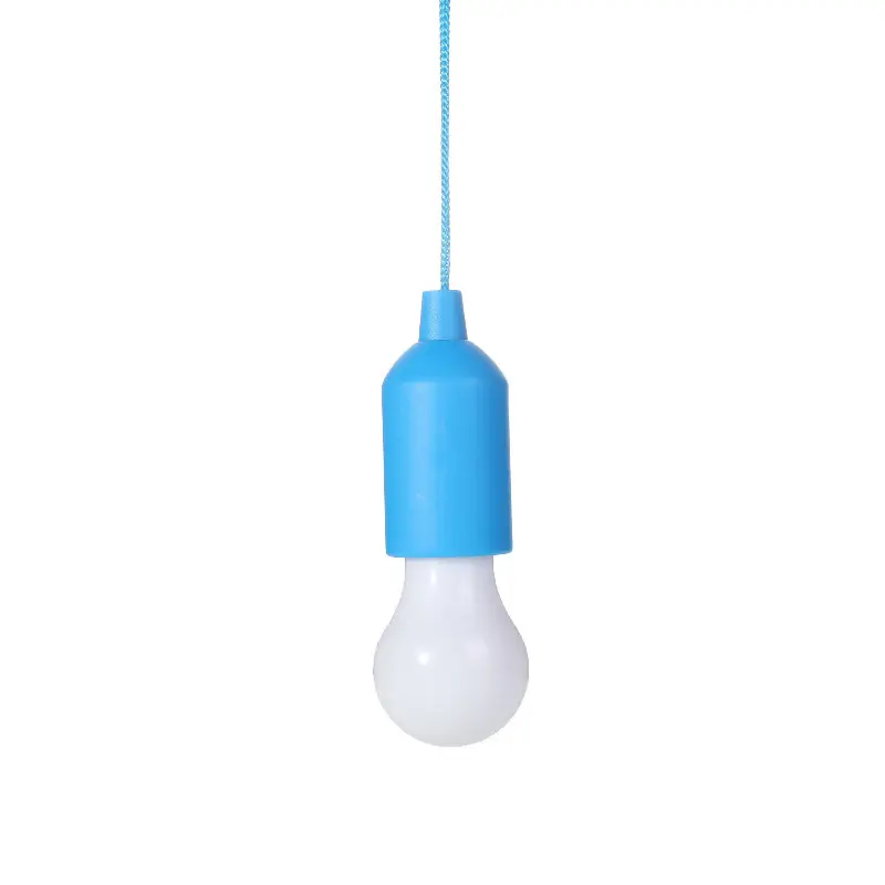Set 2 buc bec LED cu baterii, portabile, pentru camping, terasa, ornamental, albastru, AVI-4655 [5]
