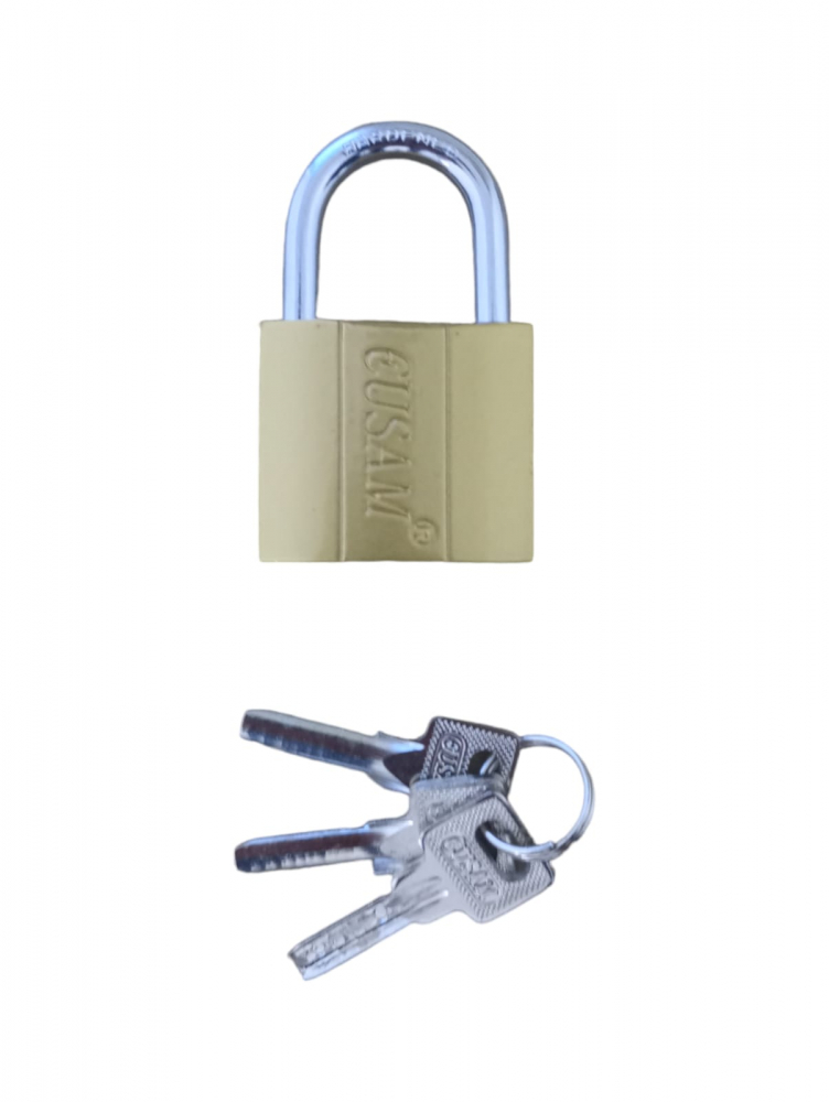 Set 2 buc lacat galben 63mm, AVI-1753 [2]