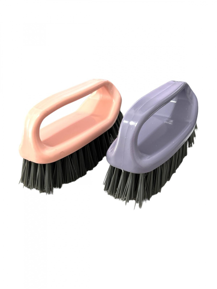 Set 2 buc perie de plastic cu peri sintetici, 15 x 5.5cm, AVI-4069 [2]