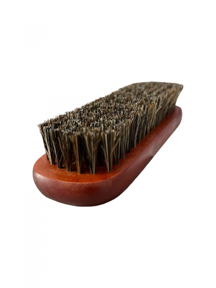 Set 2 buc perie pantofi 14.5 x 5.5 cm, par natural de cal 100%, pentru ingrijire incaltaminte, AVI-4065 [2]