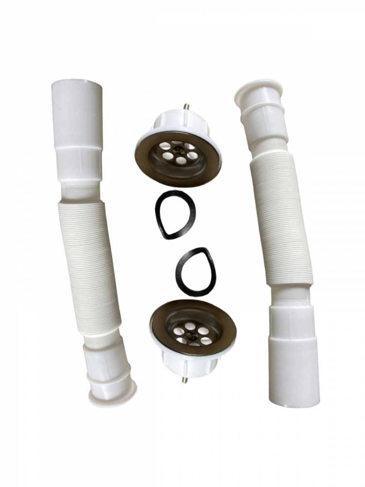 Set 2 buc. racord flexibil scurgere 32 mm, AVI-3721 [2]