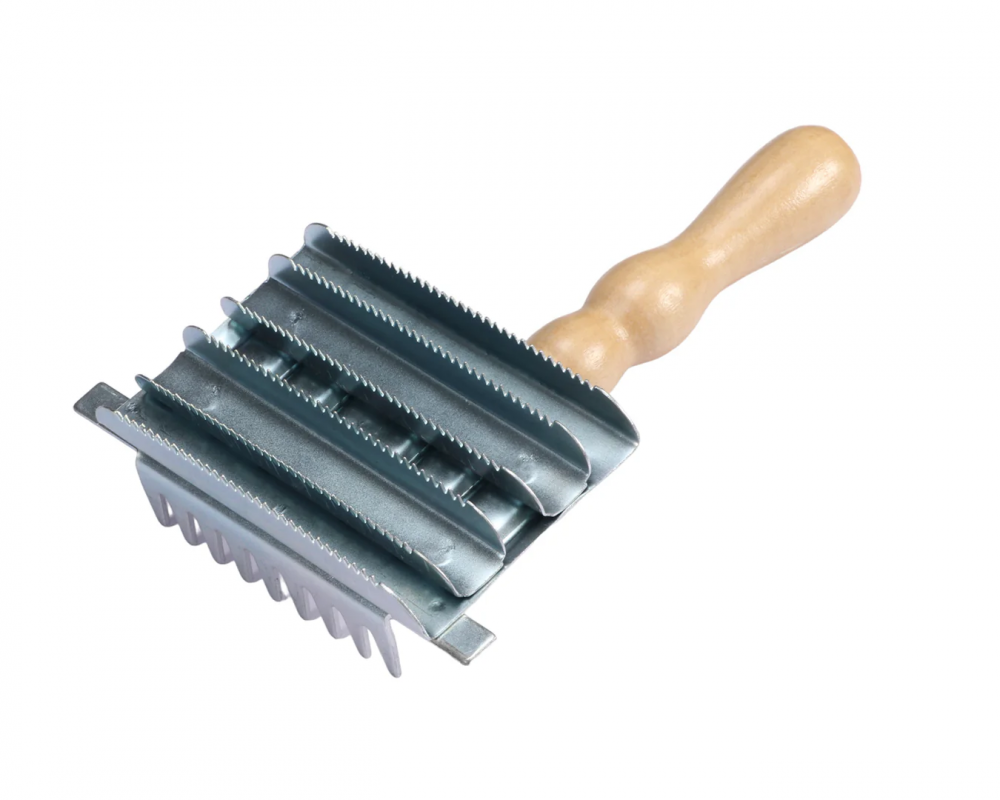 Set 2 buc tesala pentru animale, maner lemn, AVI-4443 [4]