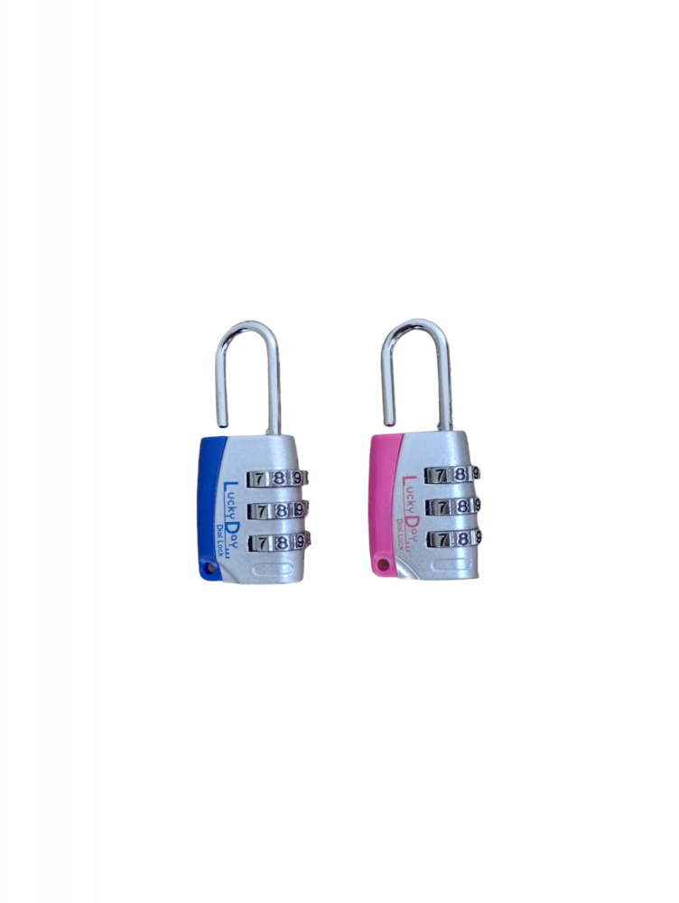 Set 2 lacate cu cifru 55 x 25mm, AVI-2255 [6]