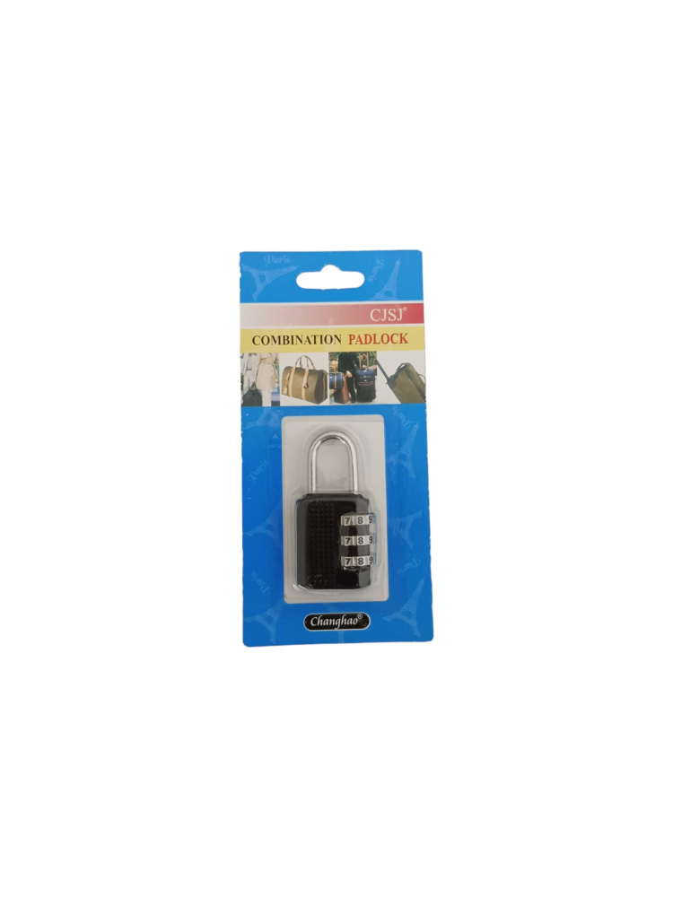Set 2 lacate negre cu cifru 55x30mm, AVI-2251 [2]