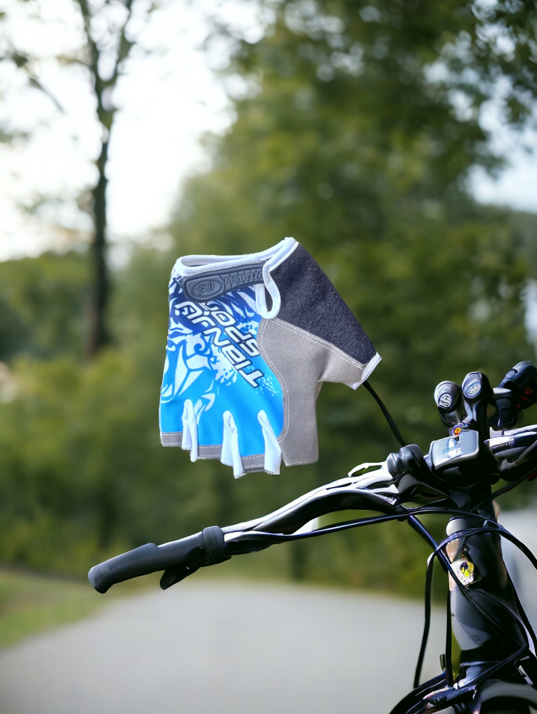 Set 2 perechi manusi pentru biciclisti, puncte gel, BM3, AVI-2079 [2]