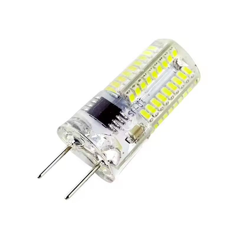 Set 3 buc bec led G4, 4W, alimentare la 220 V, nedimabil, lumina calda, AVI-4435 [3]