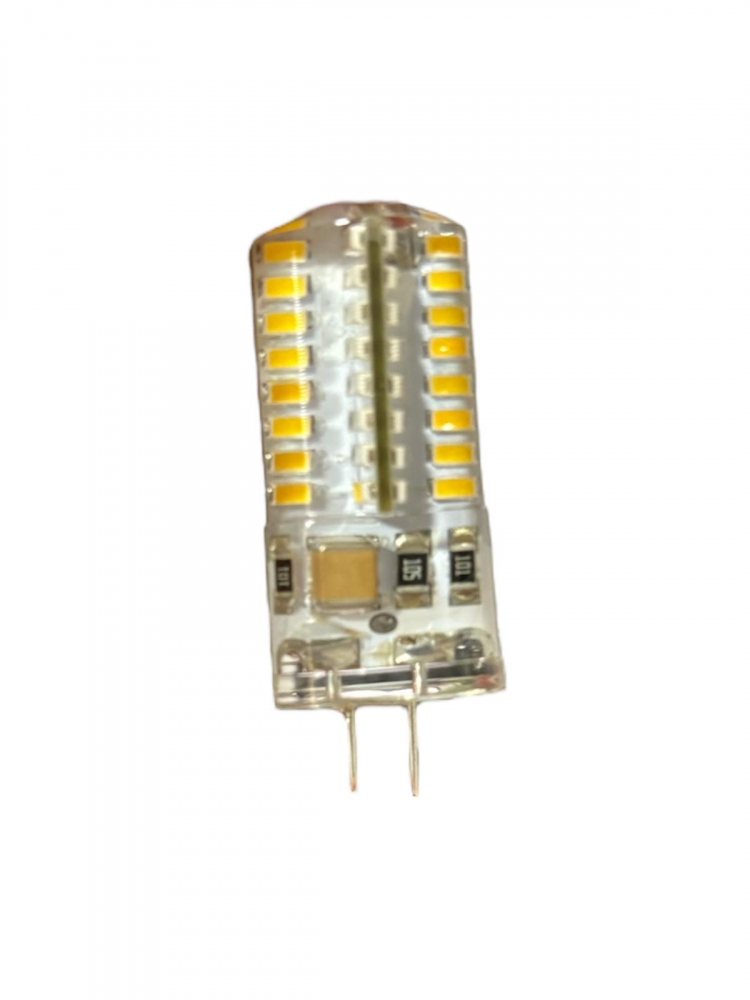 Set 3 buc bec led G4, 4W, alimentare la 220 V, nedimabil, lumina calda, AVI-4435 [2]