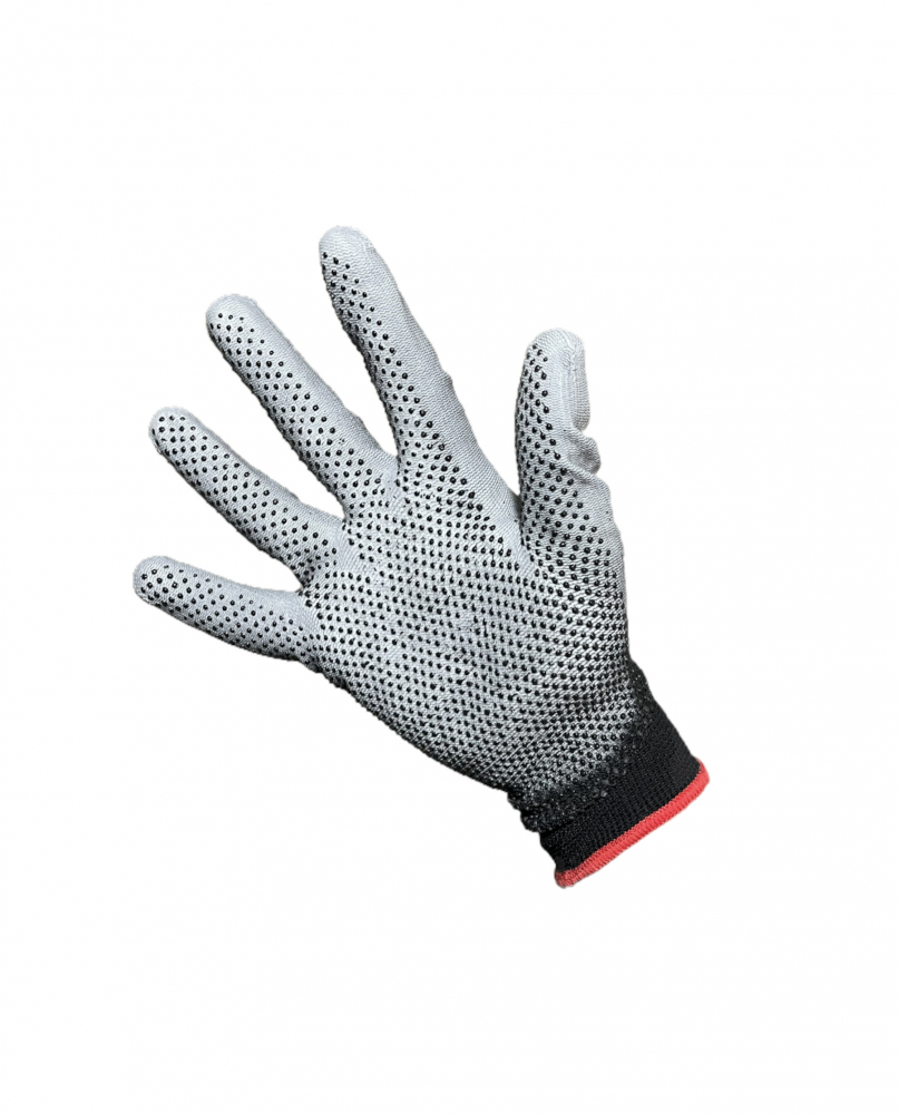 Set 3 Manusi de lucru, protectie, impregnate, cu puncte, picouri aderente TS-2555A, marimea 10 [4]