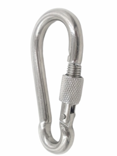 Set 4 Carabine, carabiniere din otel 12mm x 14cm, siguranta cu filet Time saver, TS-15324 [2]