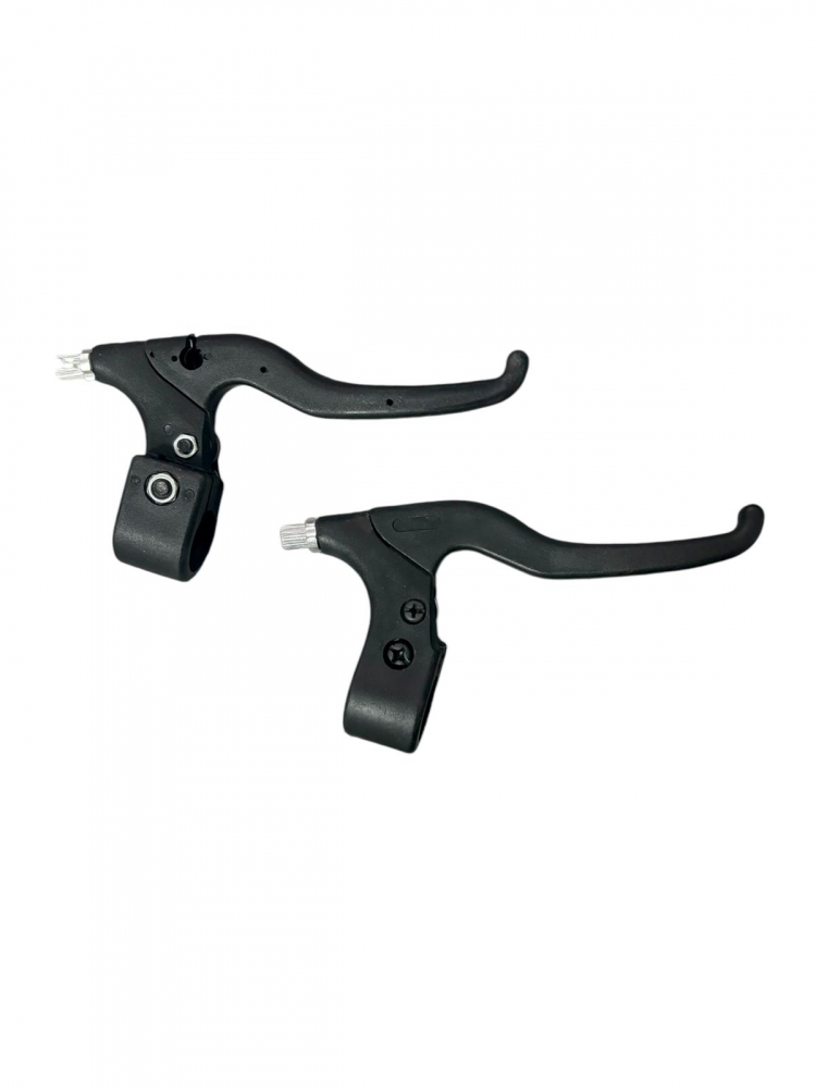 Set manere frana bicicleta din plastic, 15cm, negru, AVI-4333 [1]