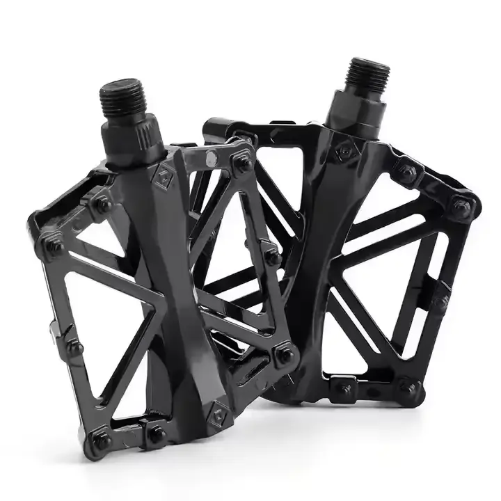 Set pedale aluminiu bicicleta, negre, 90 x 95 mm, AVI-4344 [1]