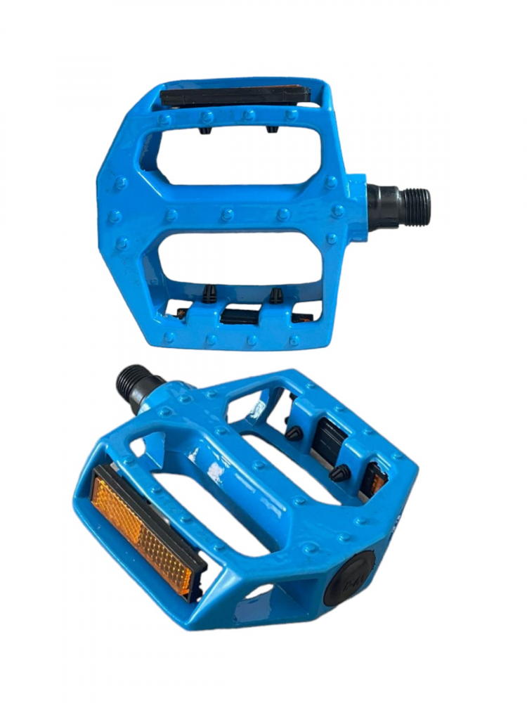 Set pedale pentru bicicleta, aluminiu, albastre, AVI-29 [2]