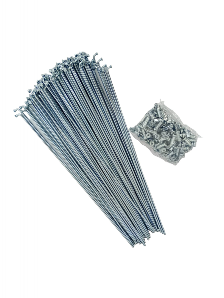 Set spite cu nipluri pentru bicicleta, 14x255mm, AVI-2648 [3]