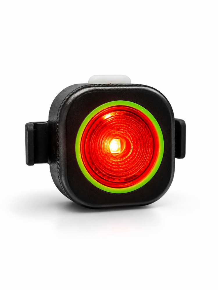 Stop pentru bicicletă LED, AVI®, reîncărcabil USB-C, prindere rapidă, 28 × 28 × 20 mm, AVI-5476 [2]
