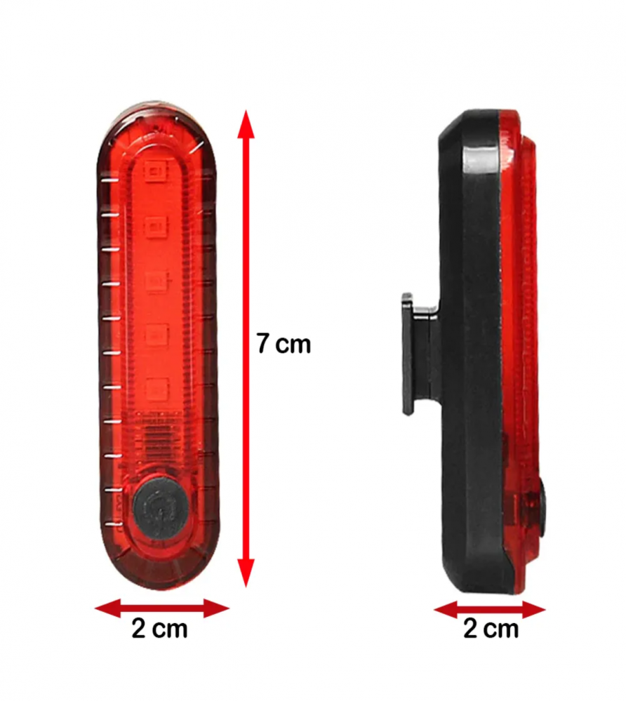 Stop pentru bicicleta, waterproof, incarcare USB, AVI-4032 [5]