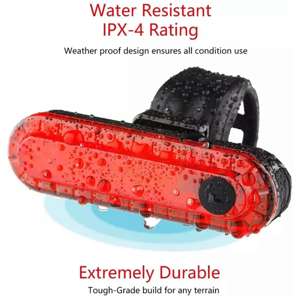 Stop pentru bicicleta, waterproof, incarcare USB, AVI-4032 [2]