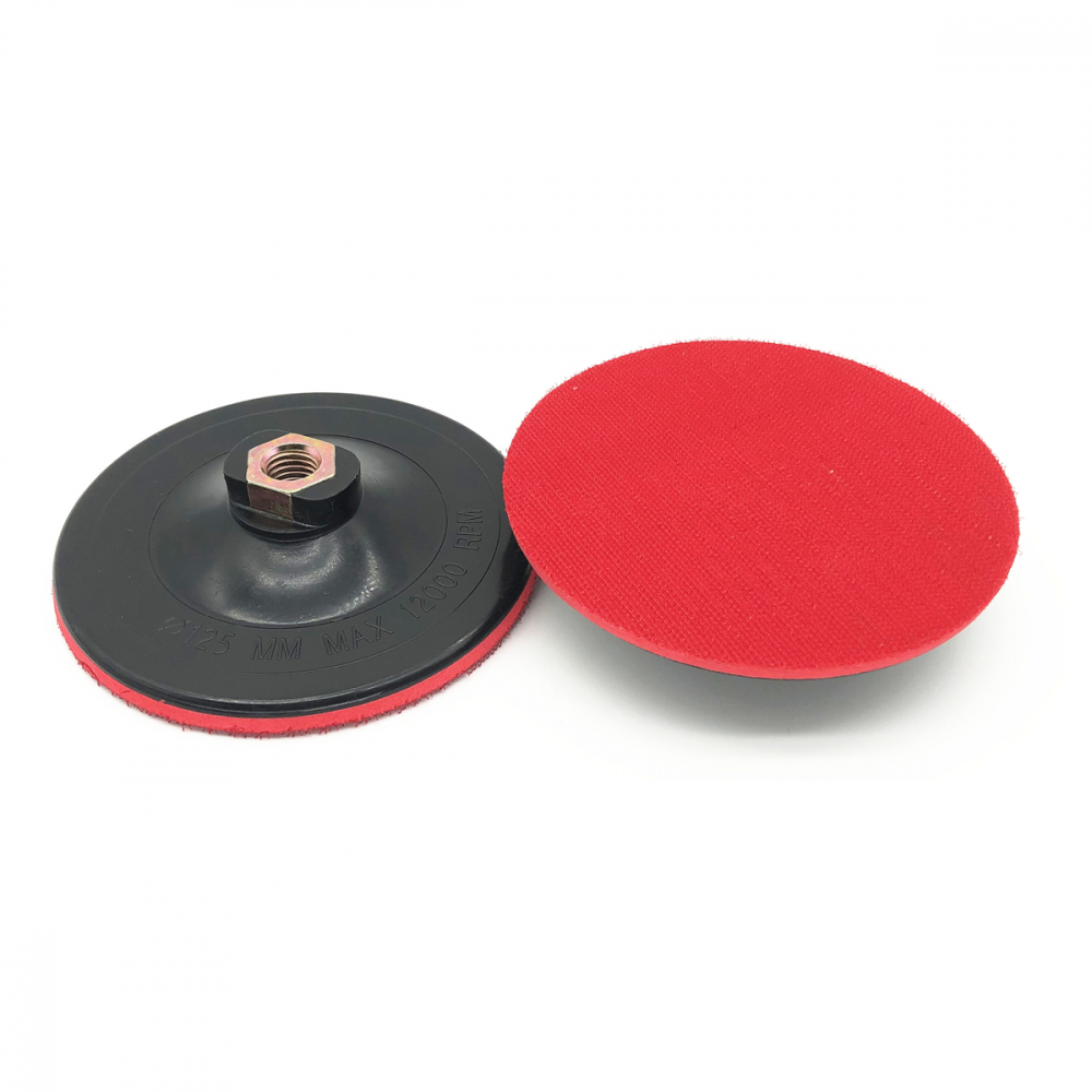 Suport subtire 125mm cu arici scai pentru disc abraziv smirghel pentru polizor unghiular si bormasina TS-1738 [2]