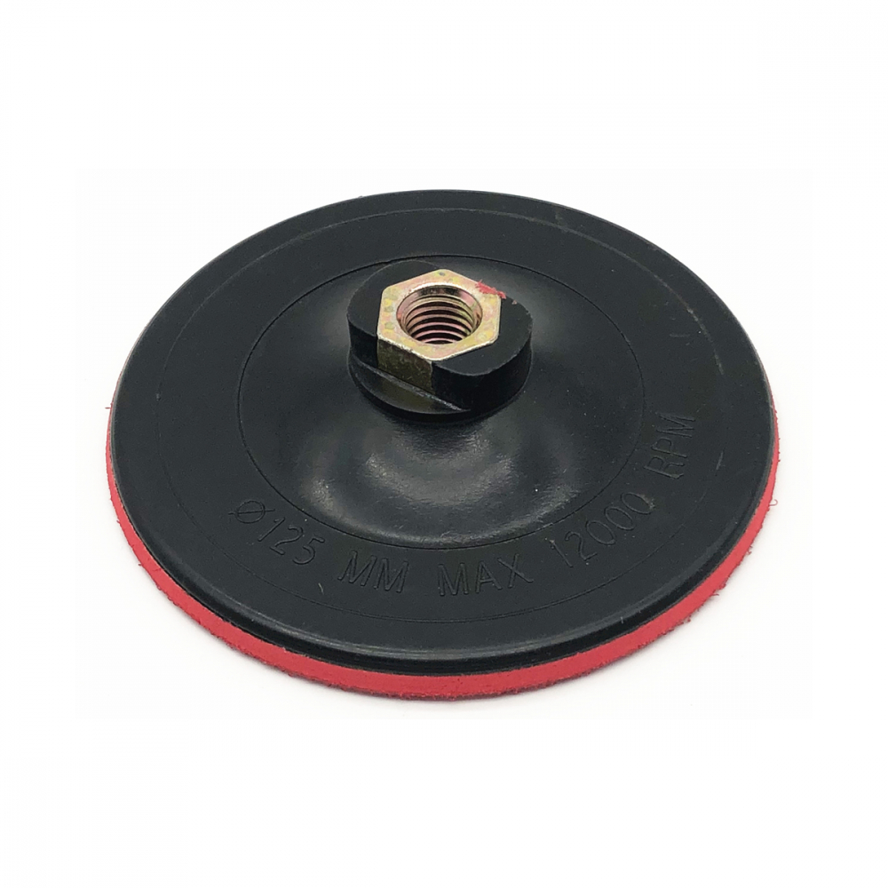 Suport subtire 125mm cu arici scai pentru disc abraziv smirghel pentru polizor unghiular si bormasina TS-1738 [4]