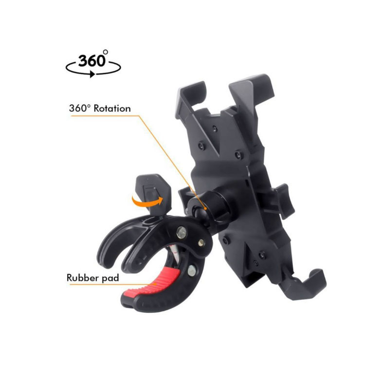 Suport telefon pentru bicicleta, motocicleta, carucioare, 4.7"-6.5", cu autofixare rapida, AVI-4356 [6]