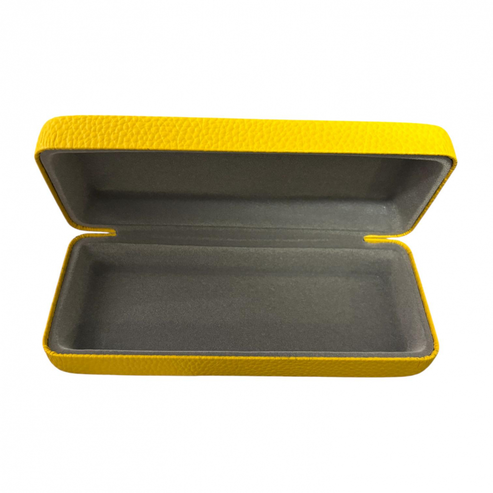 Toc etui pentru ochelari, 16 x 6.8 x 3.6 cm, exterior din piele ecologică texturată, AVI-5198 [2]
