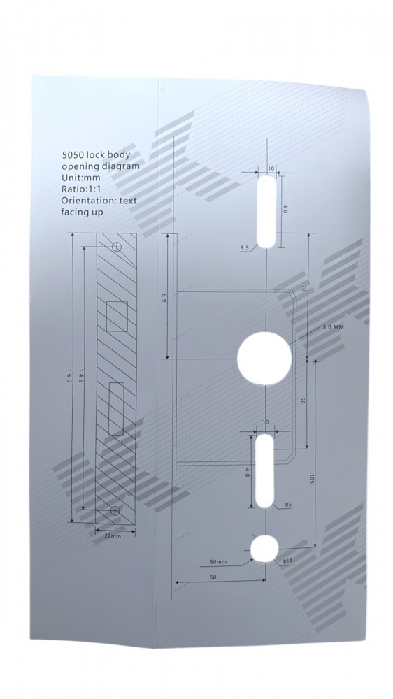 Yala inteligenta Smart WI-FI connect, aplicatie Tuya - Smartlife, acces prin amprenta, cod temporar sau permanent, card, masterkey sau aplicatie, negru AVI-4750 [4]