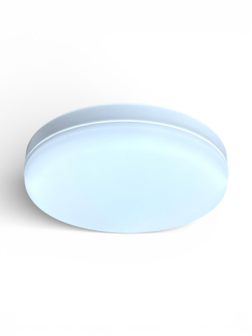 Aplice si plafoniere - Aplică LED 36W, plafonieră rotundă Ø 22 cm, 6500K lumină rece, înălțime 43 mm, clasa energetică F, montare rapidă, AVI-3275